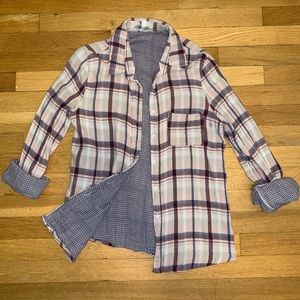 Pink & Blue Flannel